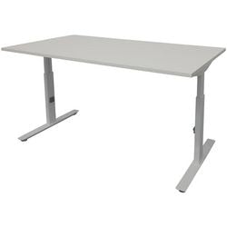 Bureau schaffenburg lin-pl128-lra-m25 spaanplaat, metaal multikleur