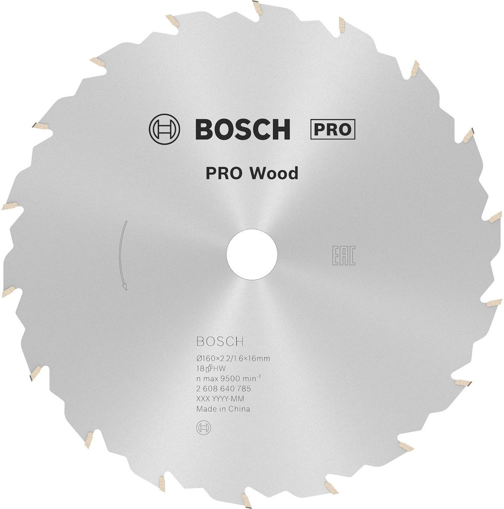 Bosch cirkzb speed 160x16x2,4 18t fz wz