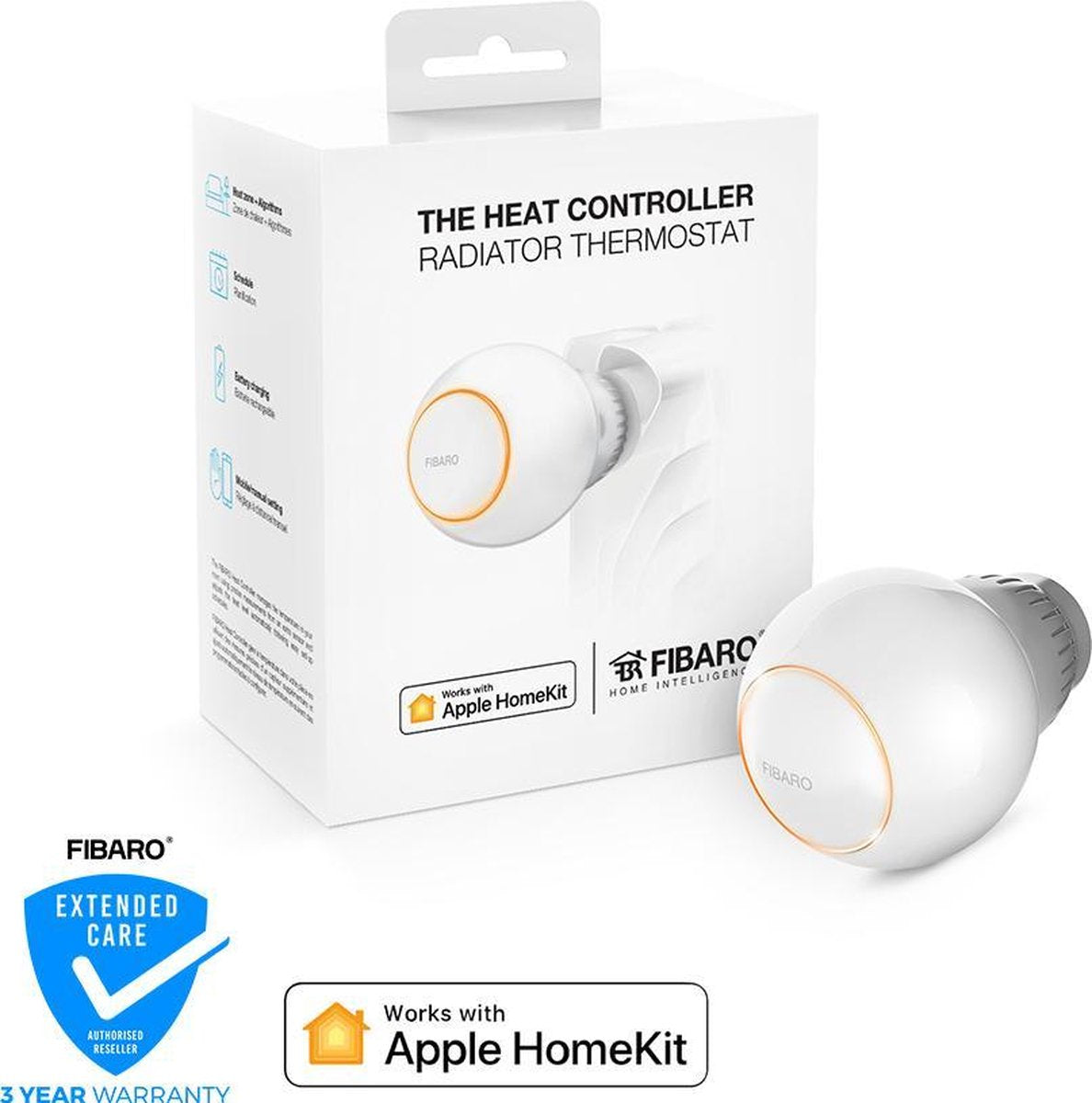 Fibaro the heat controller - werkt alleen met apple homekit - thermostaatkraan
