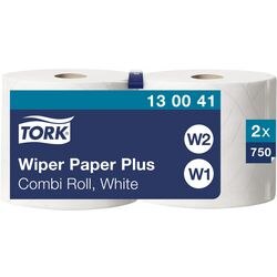 Poetspapier tork 420 wit pak 2 stuks