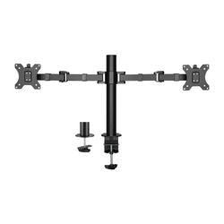Dubbele monitorarm act ac8326 zwart