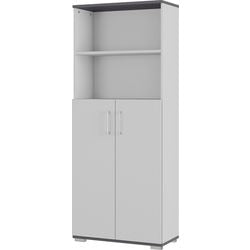 Hangmappenladekast germania 4249-588 grijs 2000 mm (h)