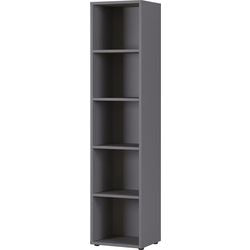 Boekenkast germania 4234-547 grijs 1970 mm (h)