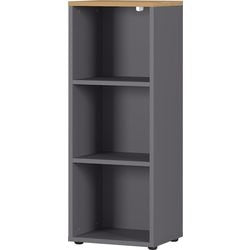 Boekenkast germania 4230-564 grijs 1200 mm (h)