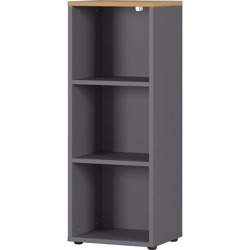 Boekenkast germania 4230-564 grijs 1200 mm (h)