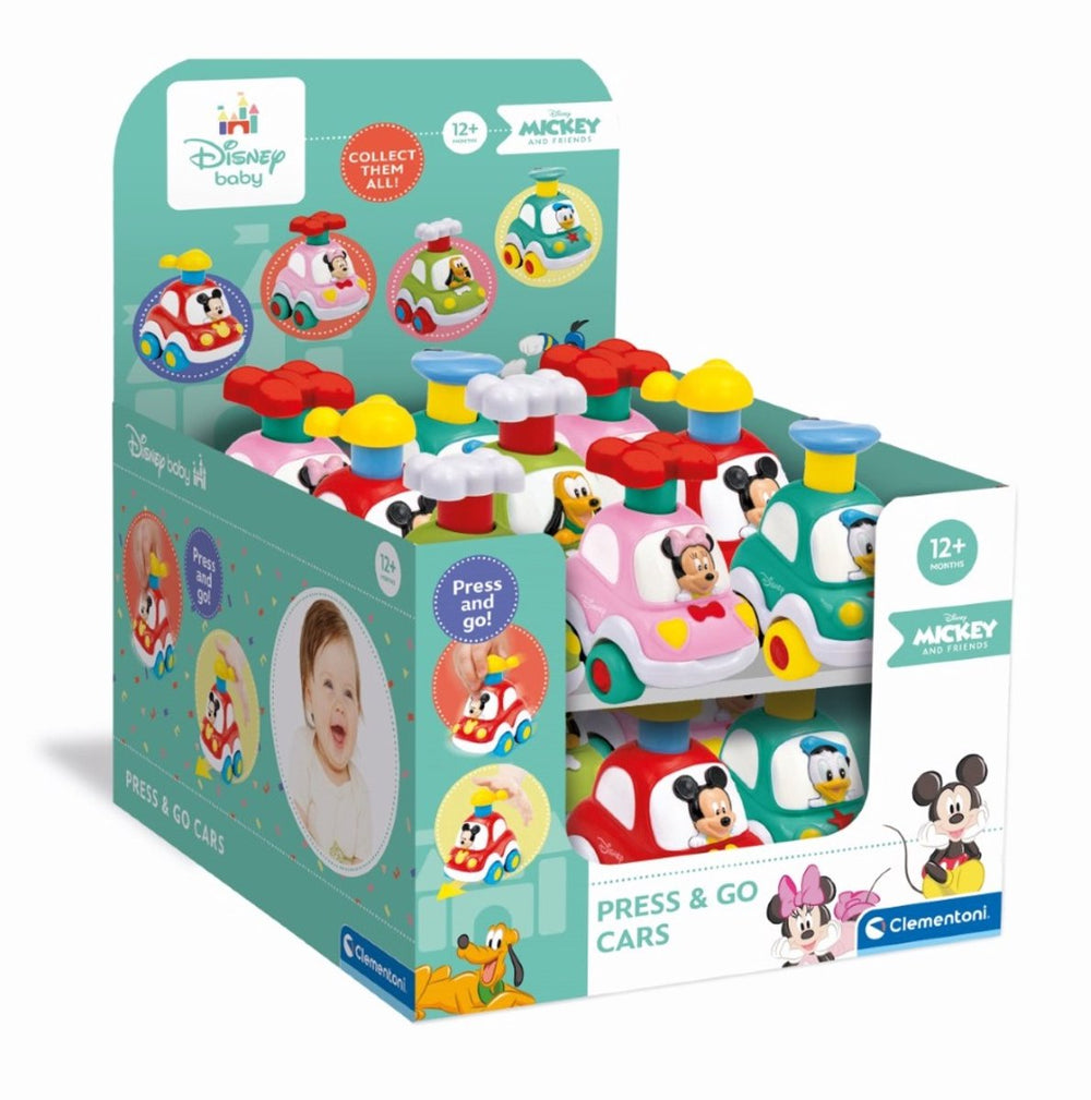 Clementoni press go auto disney figuur