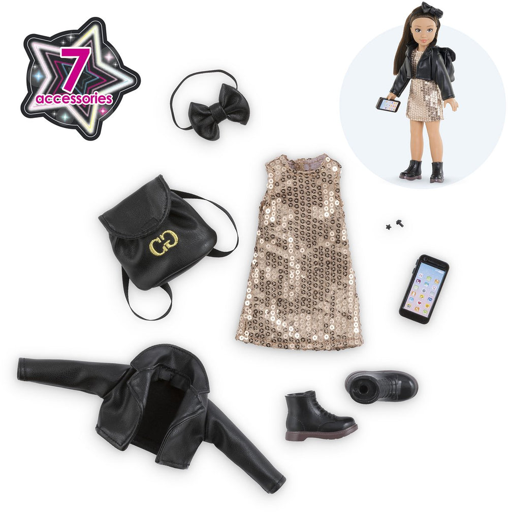 Corolle Girls - Poppenkleertjes Feestset Kleedkamer