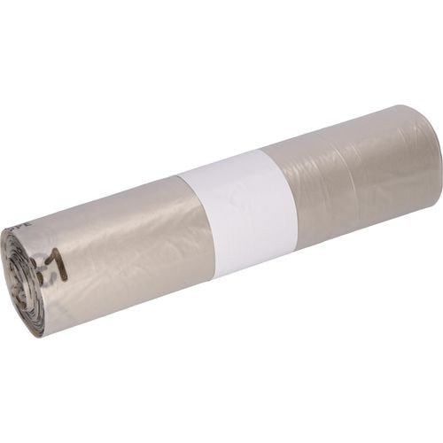 Vuilniszakken deiss 29005 35 micron transparant