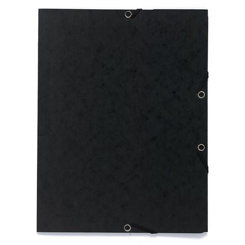 3-klepsmap exacompta 55401e a4 zwart