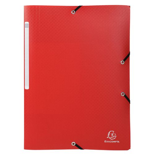 3-klepsmap exacompta 55085e a4 rood