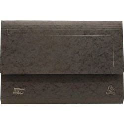 Documentmap exacompta 4792z a4, foolscap zwart