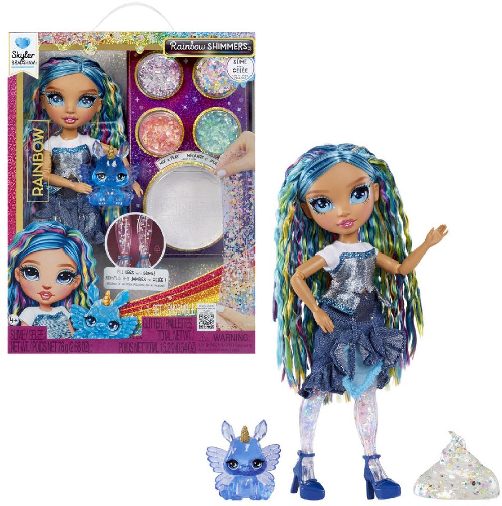 Mga entertainment rainbow high modepop met slijm - skyler