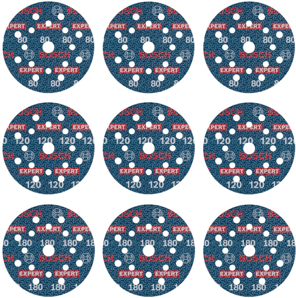 Bosch accessories 2608902407 schuurschijvenset diameter 125 mm 1 stuk(s)