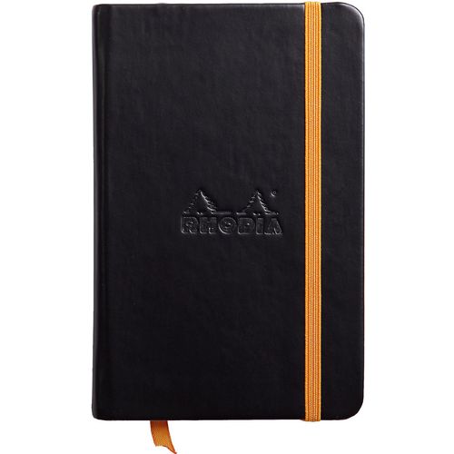 Notitieboek clairefontaine rhodia 118642c pu zwart
