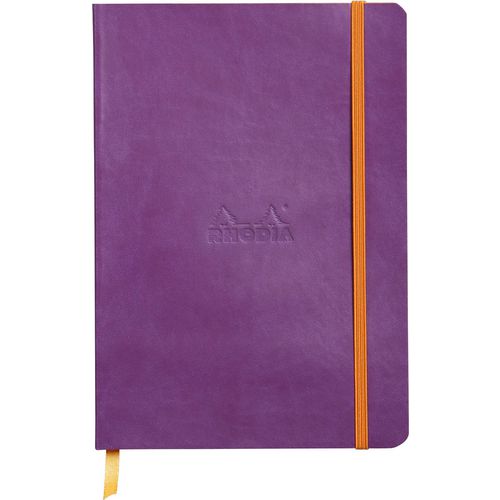 Notitieboek clairefontaine rhodia 117410c pu paars