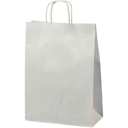 Papieren zak s wit 8,7 l 240x110x330 mm