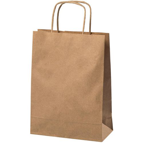 Papieren zak xs bruin 3,5 l 180x80x240 mm