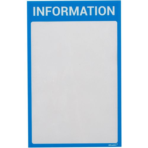 Frame ultradex information a4 blauw