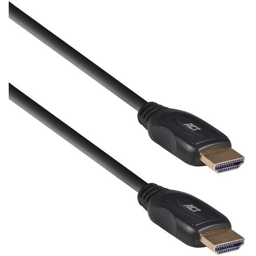 ACT Connectivity HDMI High Speed ​​videokabel v2.0 HDMI-A mannelijke HDM
