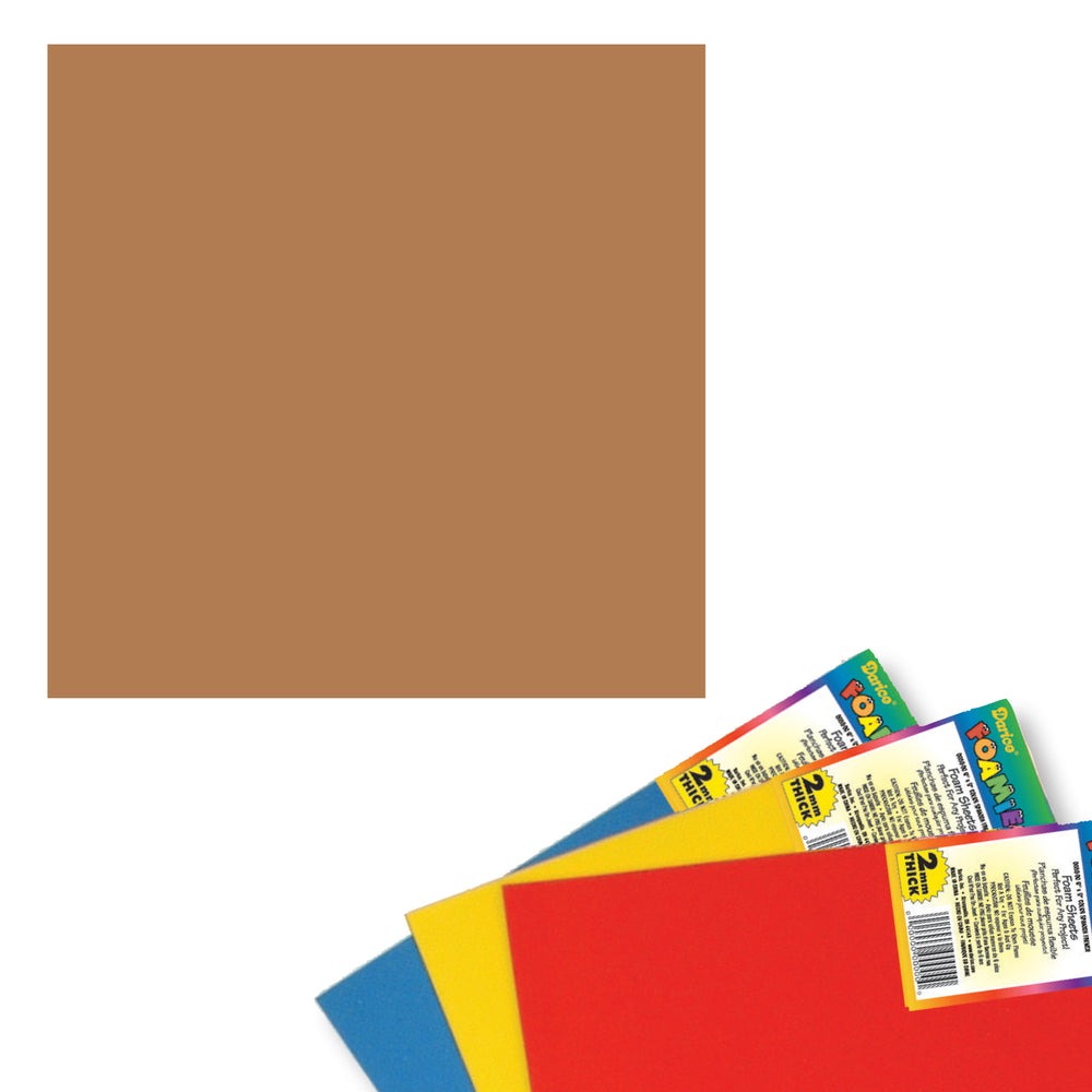 Darice • foamies foam sheet 3mm 30x45 cm lichtbruin