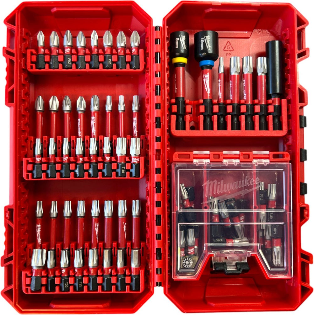 Milwaukee accessoires milwaukee shockwave™ bitset impact duty™ - 75-delig - 4932492008