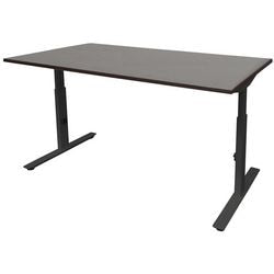 Bureau schaffenburg lin-pl168-logz-m25 spaanplaat, metaal multikleur
