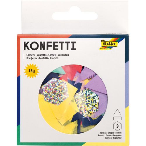 Confetti folia modern chic papier multikleur