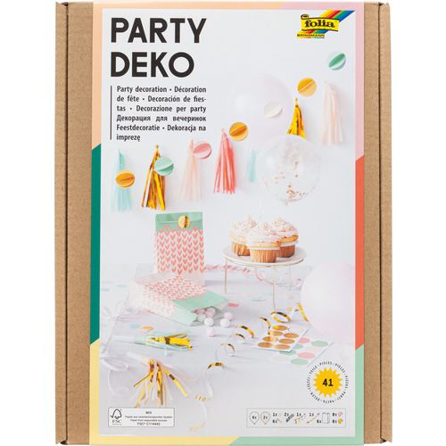 Feestdecoratie folia girls papier multikleur