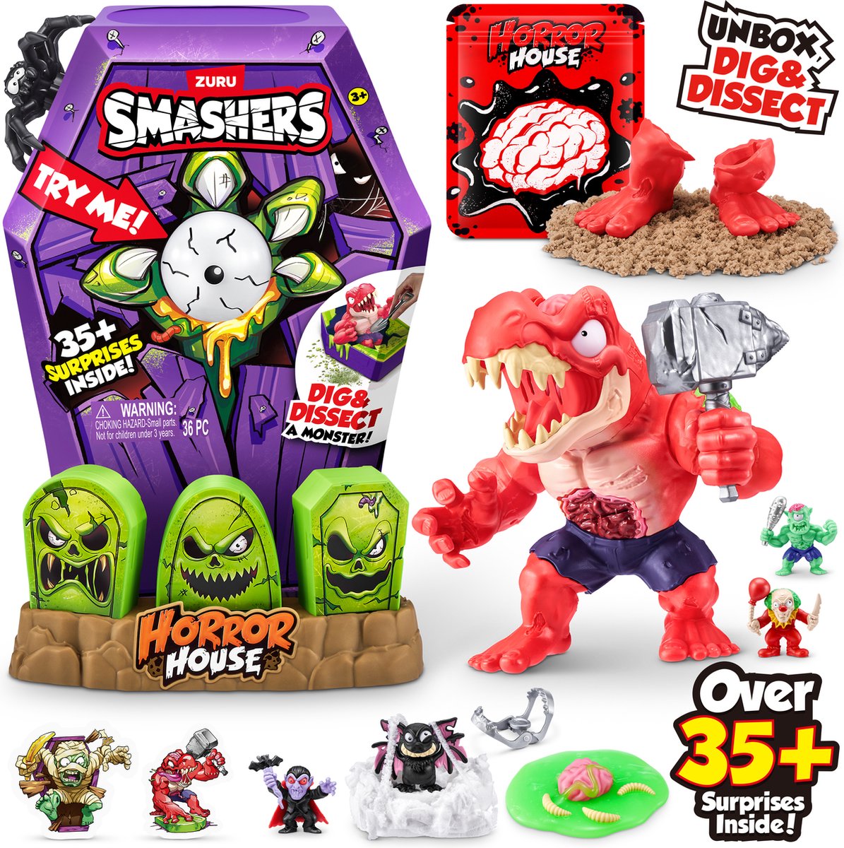 Zuru smashers smashers horror house groot serie 1 - dino van zuru