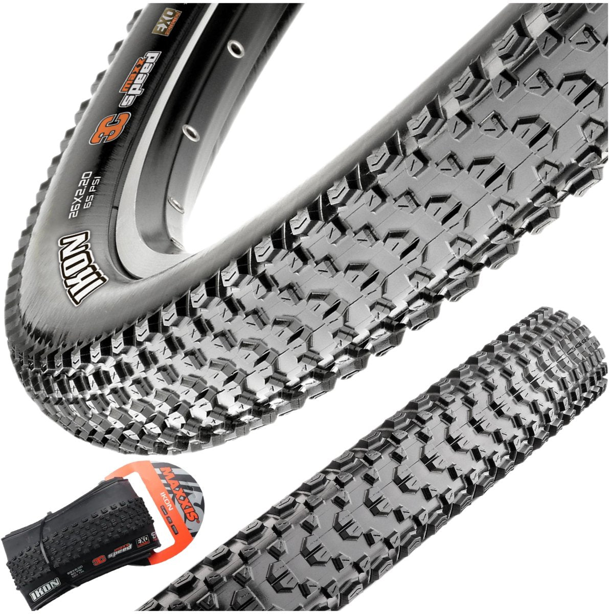 Maxxis ikon serie - fietsband - 29x2,35 - 3c maxxspeed - exo tr