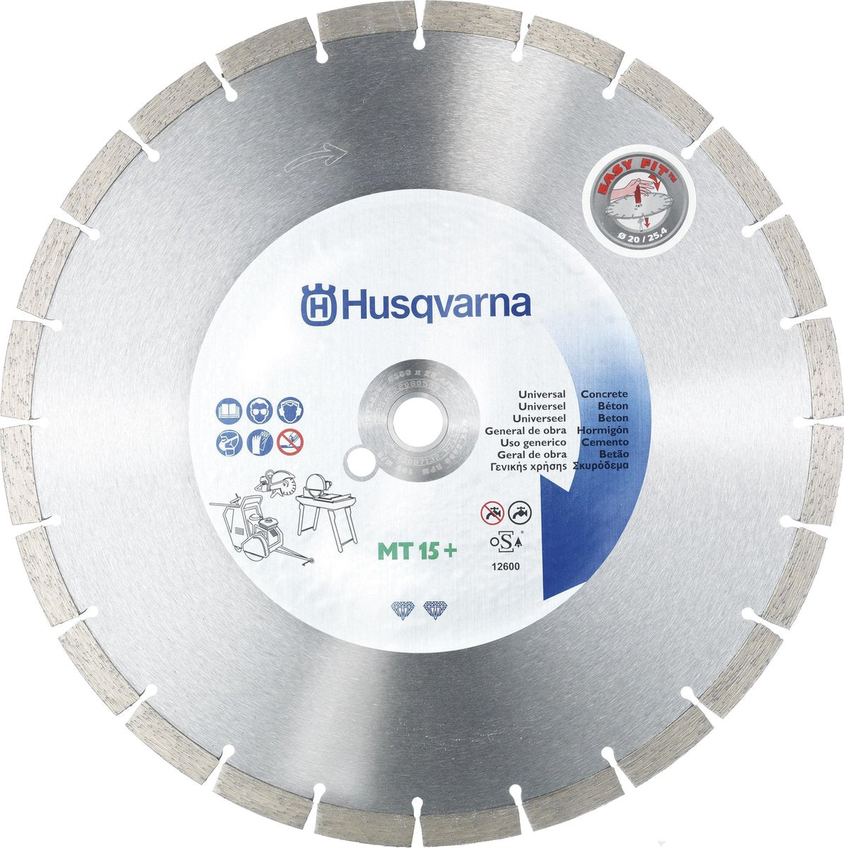 Husqvarna tacti-cut diamantblad ø350mm