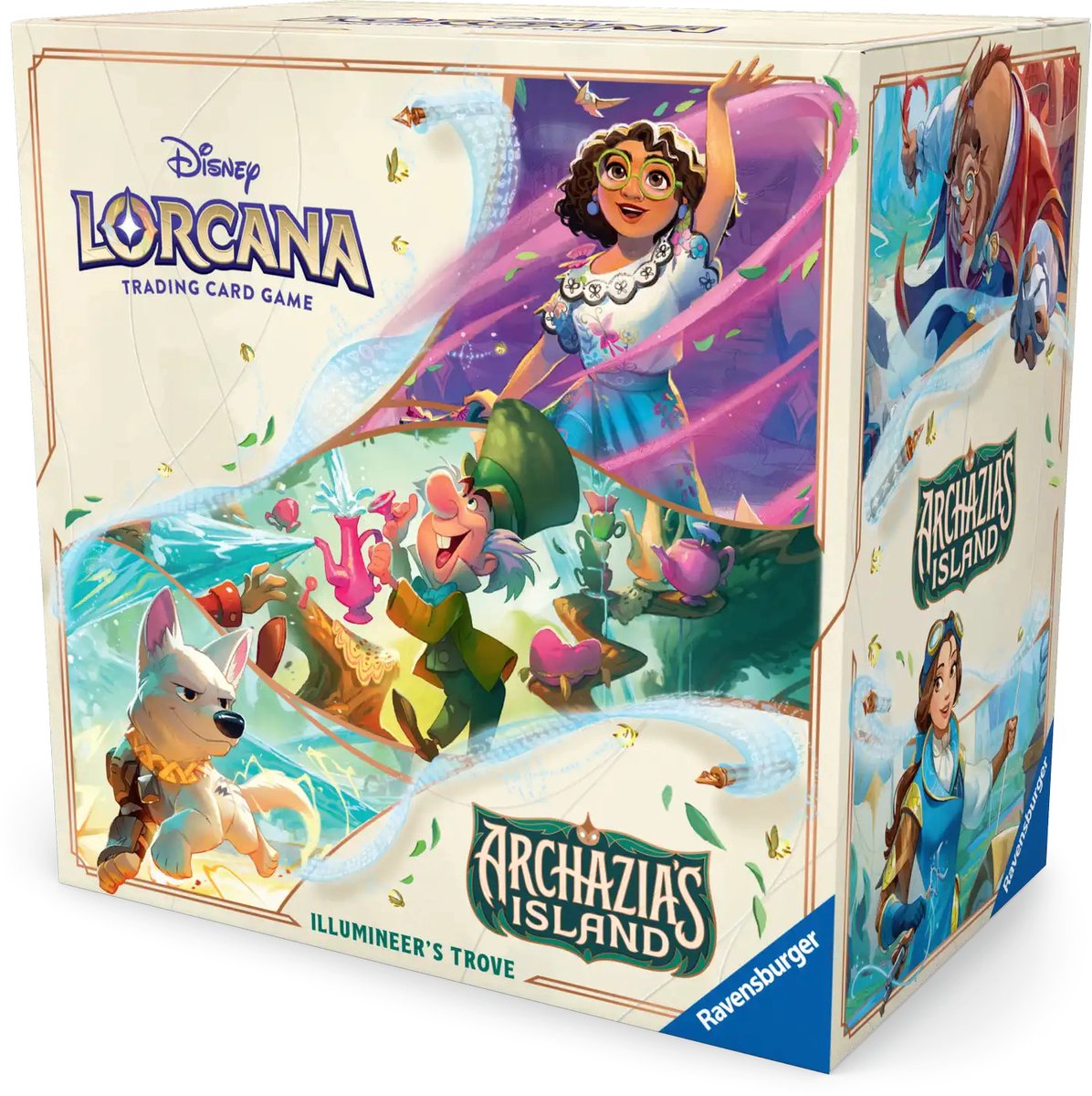 Ravensburger disney lorcana tcg archazia's island llumineer's trove *english edition* trading cards