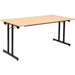 Vouwtafel sodematub tpmu168 hout bruin, zwart