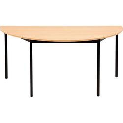 Halfronde tafel sodematub ft168dero-1111 beuken zwart