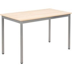Tafel sodematub ft126rect-6515 esdoorn zwart