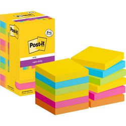 Super sticky notes post-it 654-sscarn-p8+4 76x76 mm effen