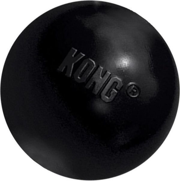 Kong extreme bal - hondenspeelgoed - zwart - s