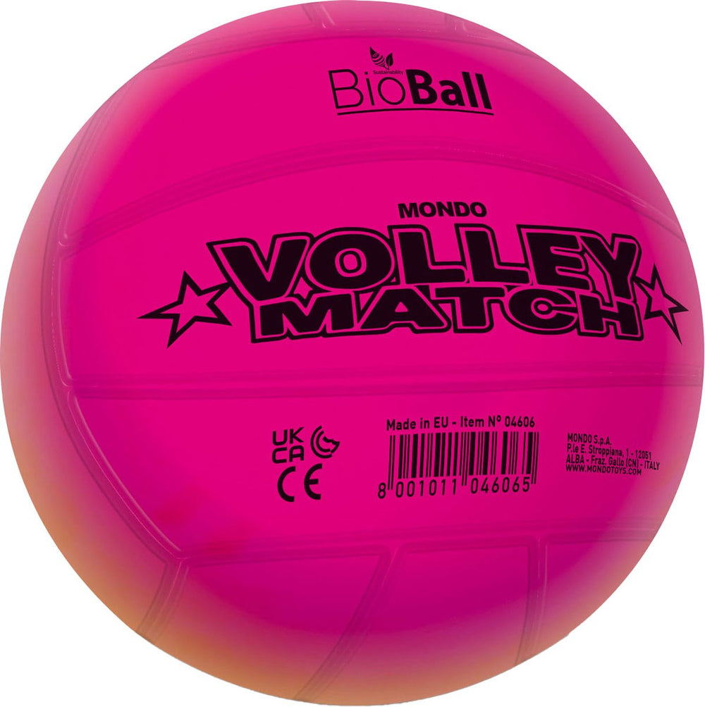 Mondo volleybal regenboog, 22cm