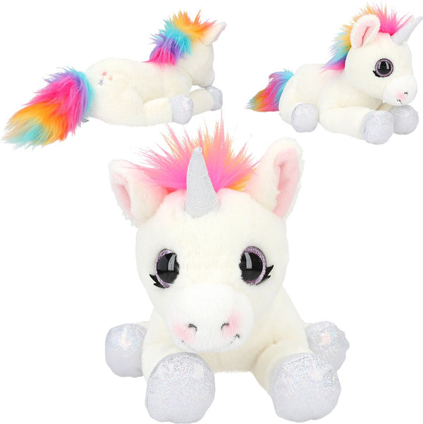 Depesche - ylvi knuffel eenhoorn liggend - 30 cm