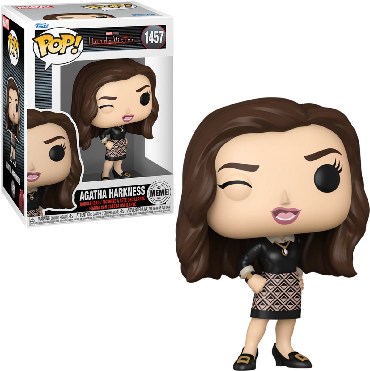 Funko pop! meme - marvel: wandavision - agatha harkness