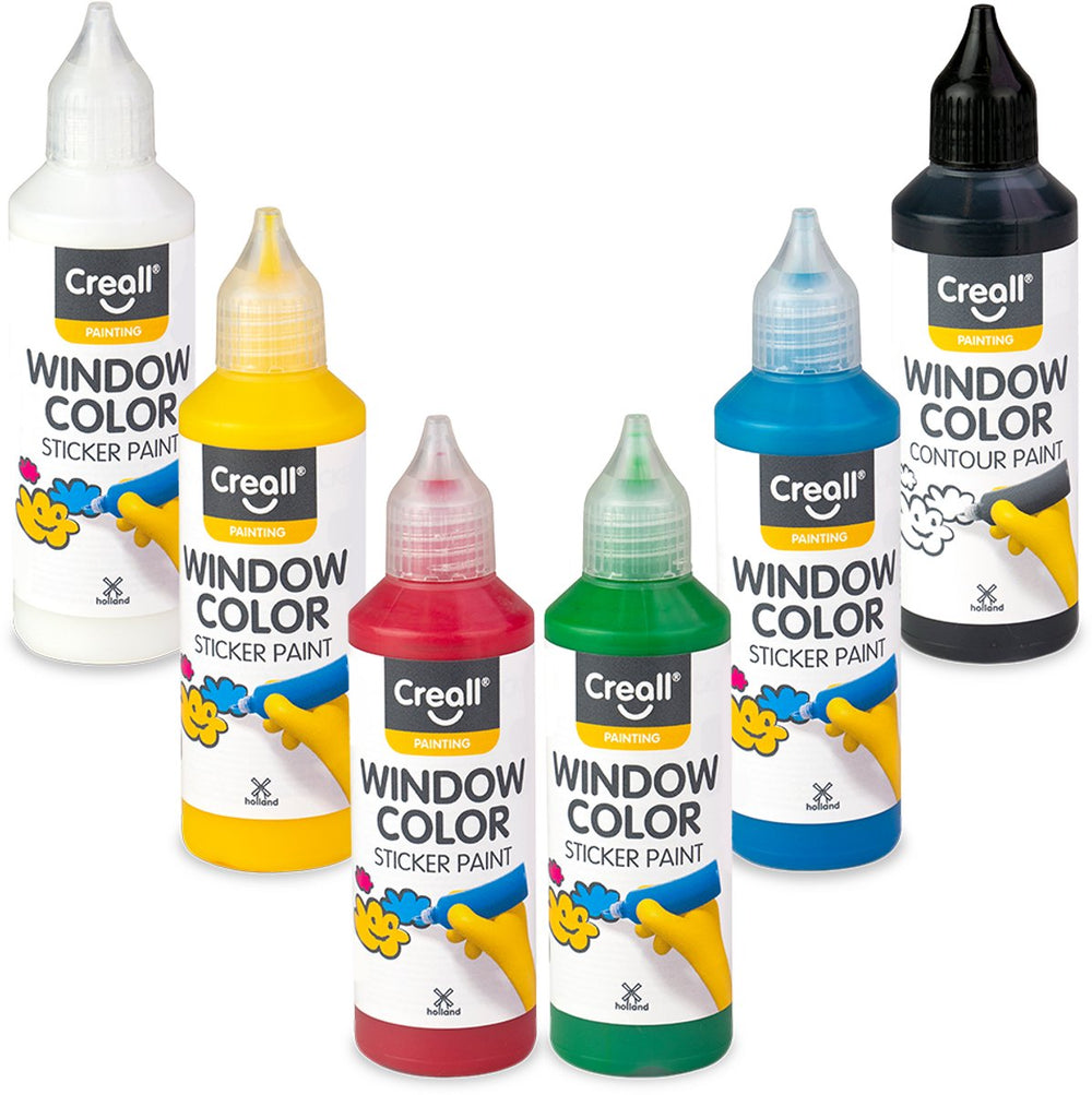 Creall raamverf set, 6x80ml