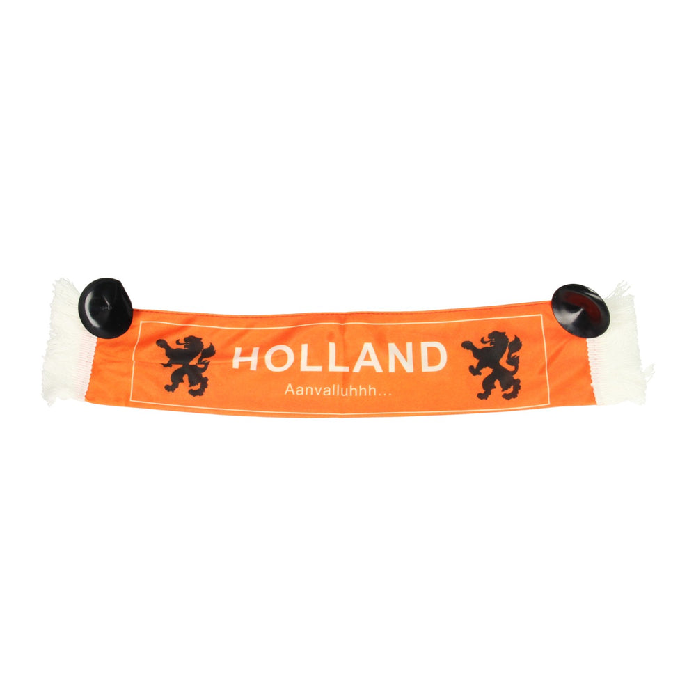 Banner met zuignappen holland