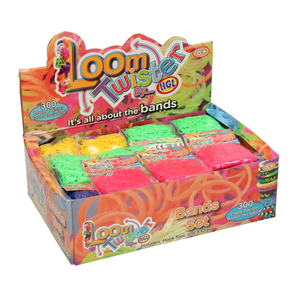 Weefgetouwset twister gemengd, 14.400dlg + accessoires
