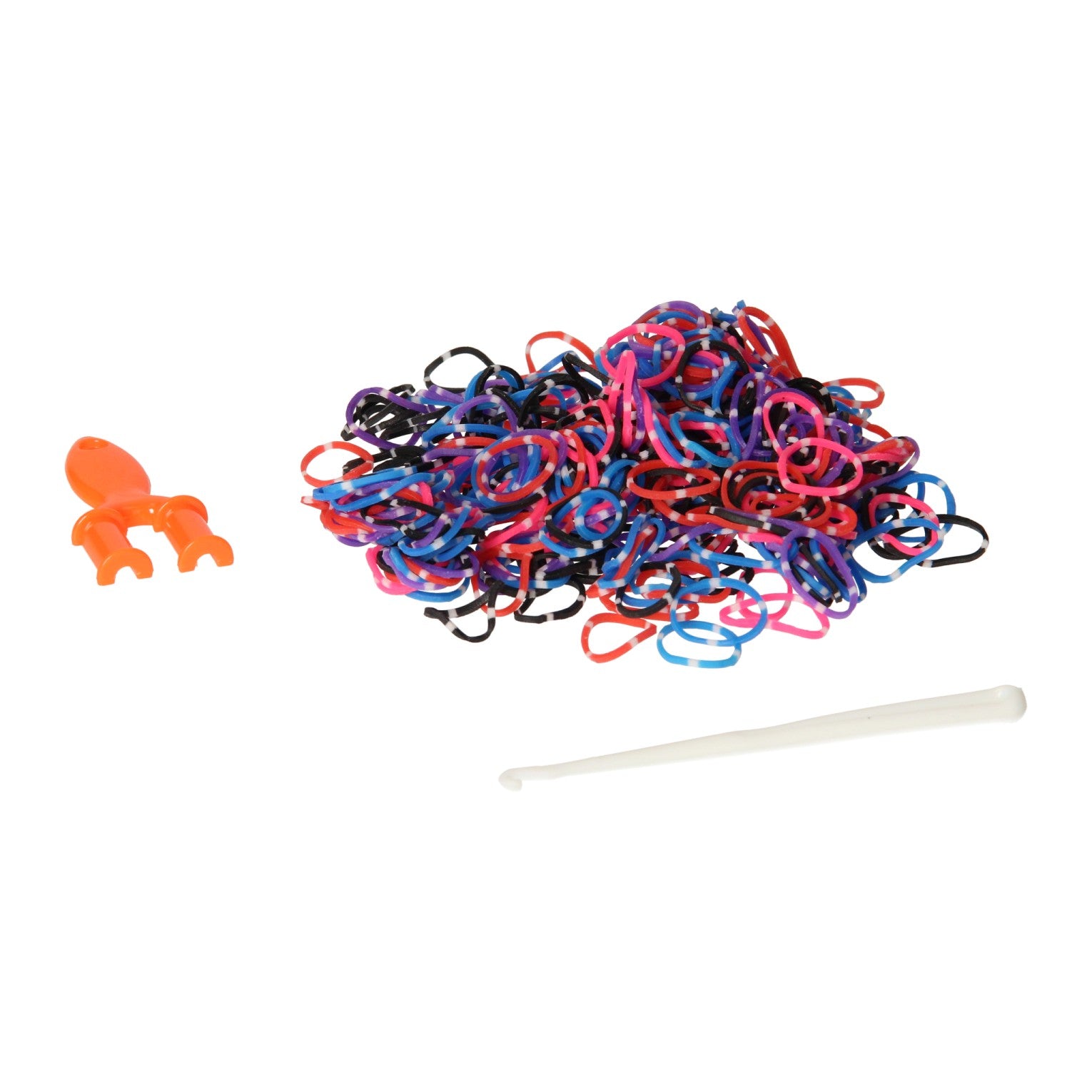 Loom bands polka dots set, 600st.