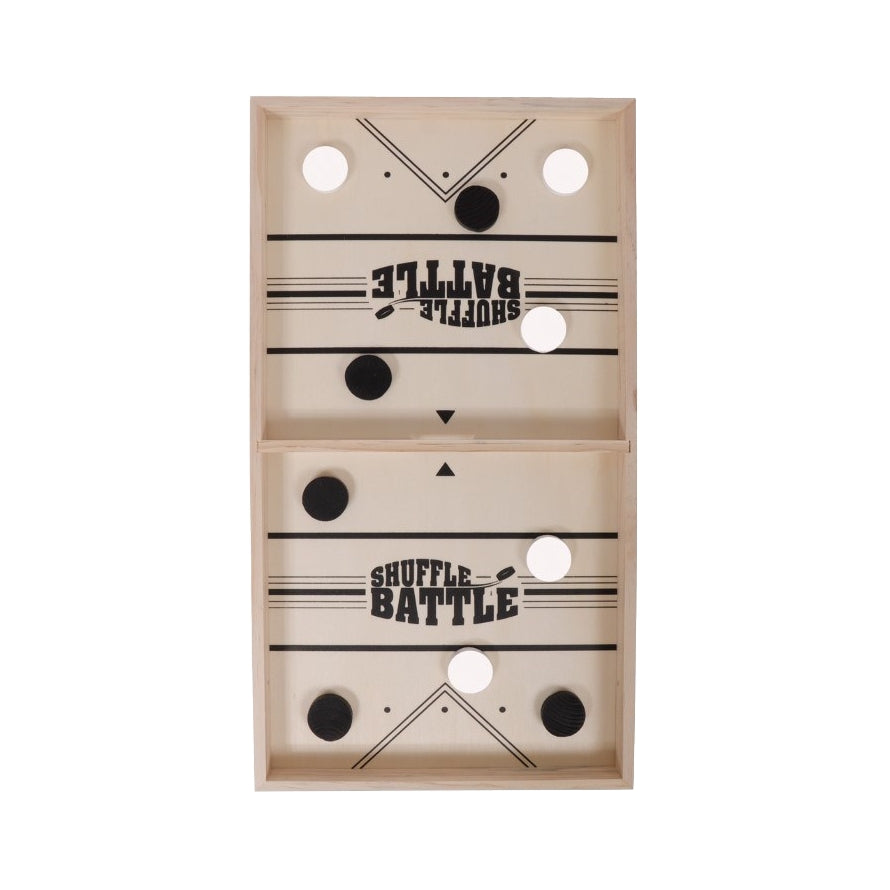 Shuffle houten gevechtsspel
