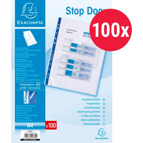 Exacompta showtassen 5870e pp transparant