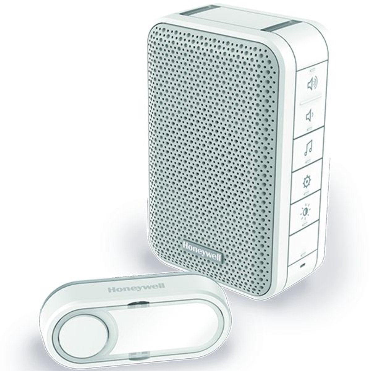 Honeywell - bel draadloos 150m 6mel 84db wit - wit
