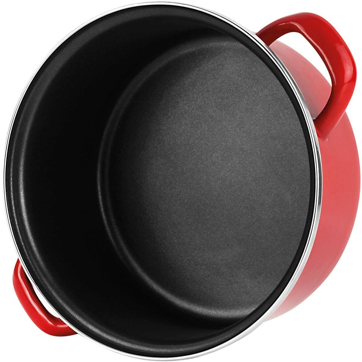 Fagor kookpot optimax rood geëmailleerd staal (ø 20 x 10 cm)