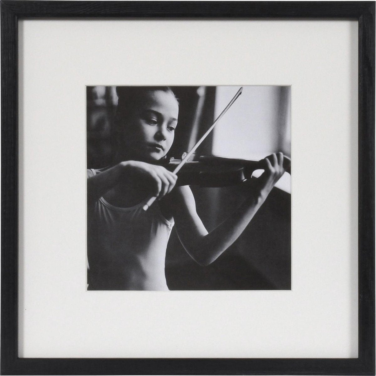 Henzo fotolijst - - viola - fotomaat 20x20 cm - zwart