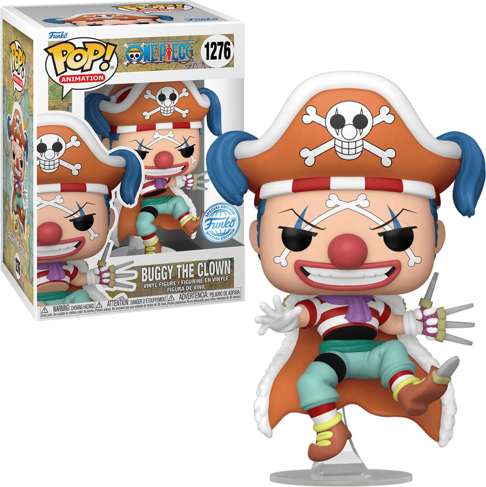 Funko pop! one piece - buggy the clown exclusive grail rare